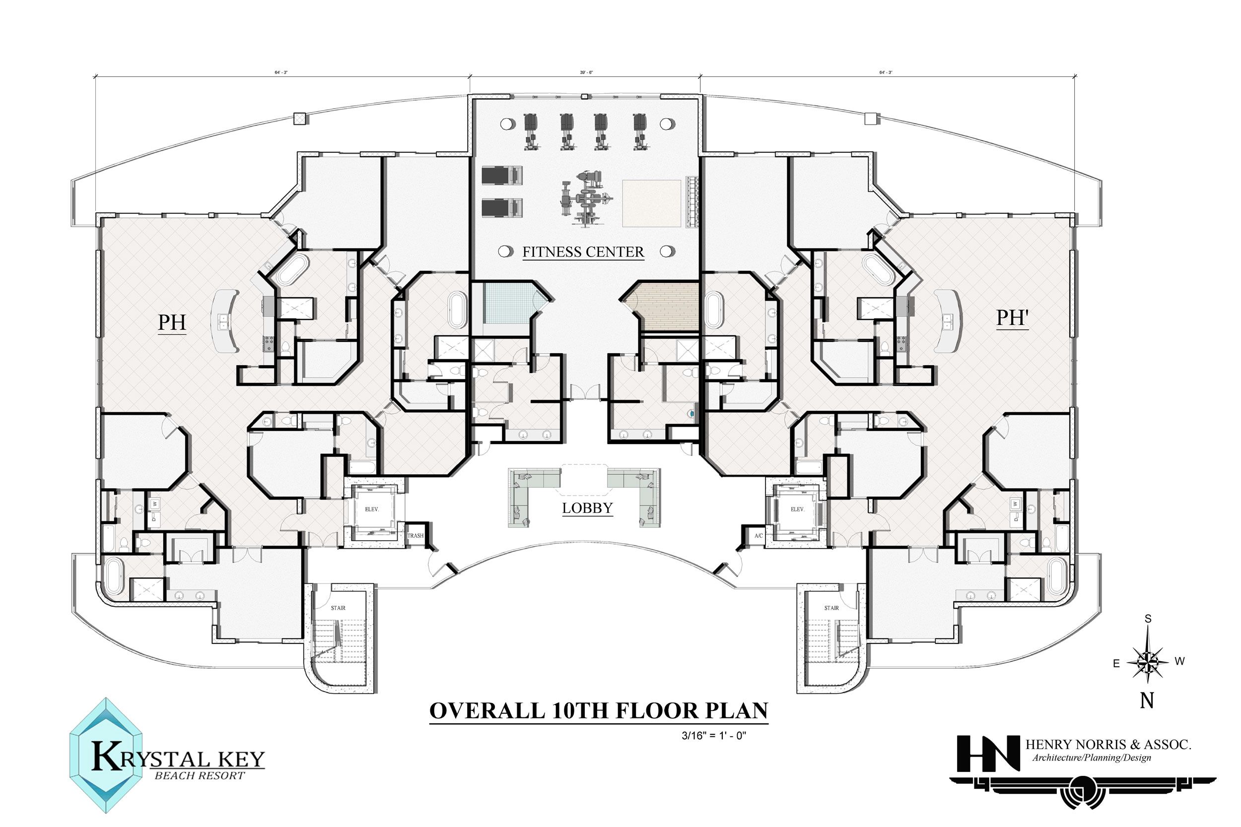 Overall 10th Floor Plan